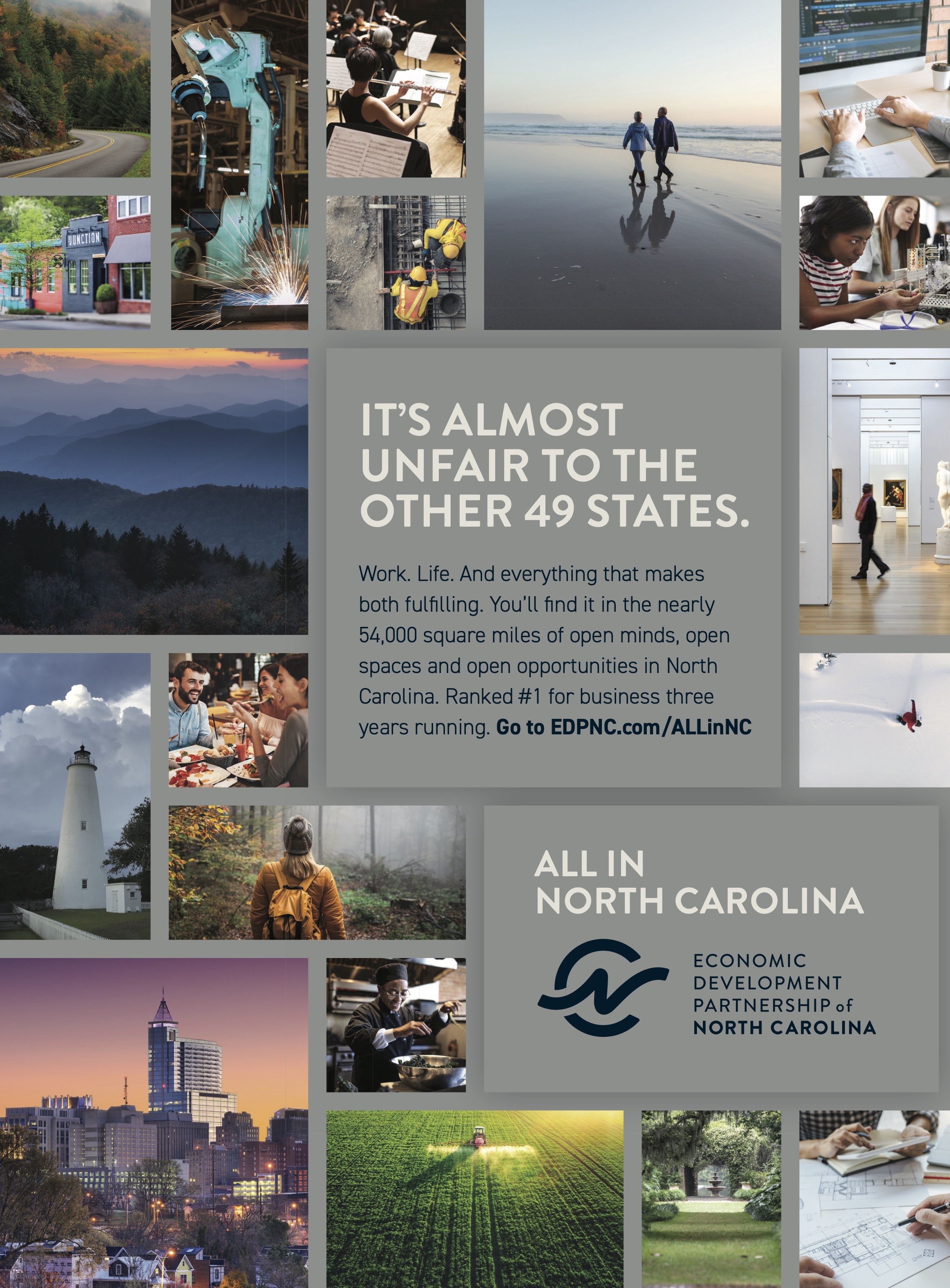 Campaign to Recruit Businesses and Workforce to North Carolina