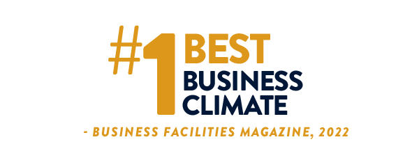 #1 Best Business Climate - Business Facilities Magazine, 2022