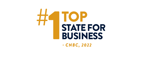 #1 Top State for Business CNBC