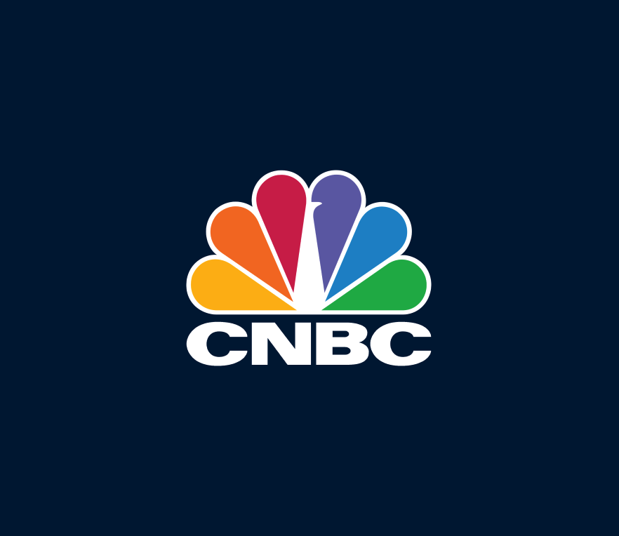 CNBC Logo White
