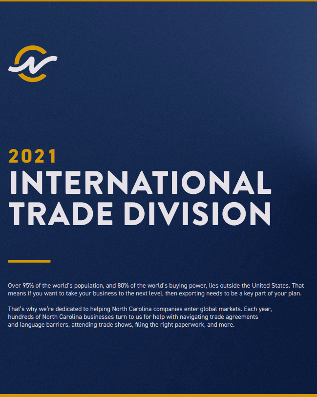 2021 North Carolina International Trade Report