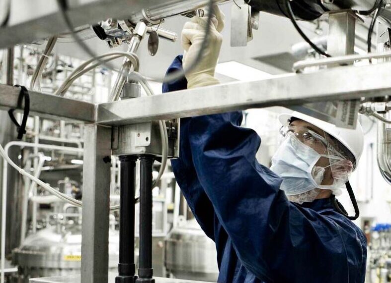 life sciences worker