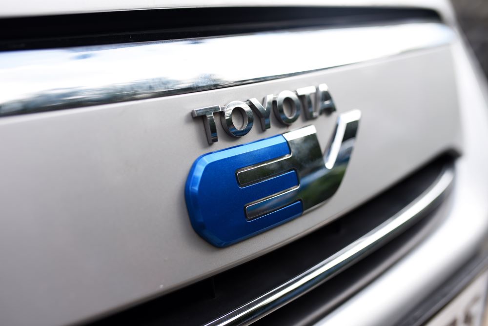Toyota EV badge
