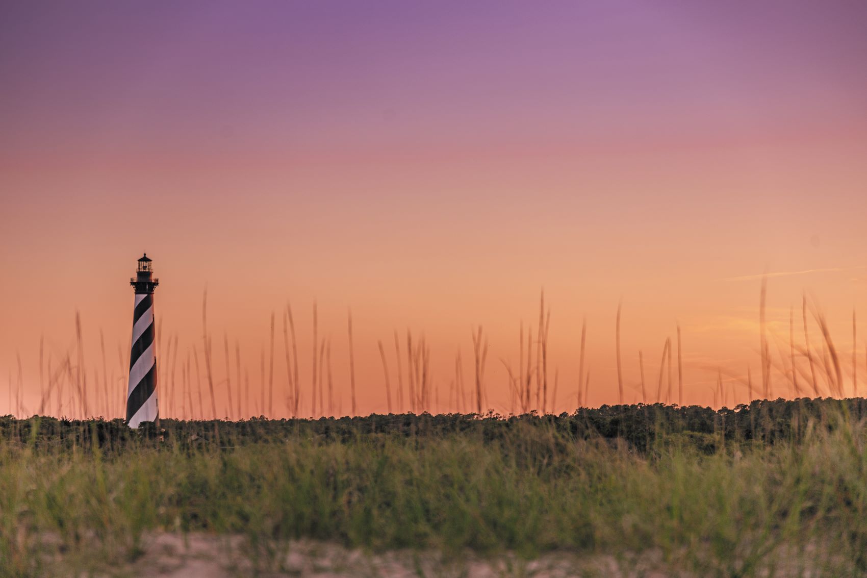 lighthouse at sunset