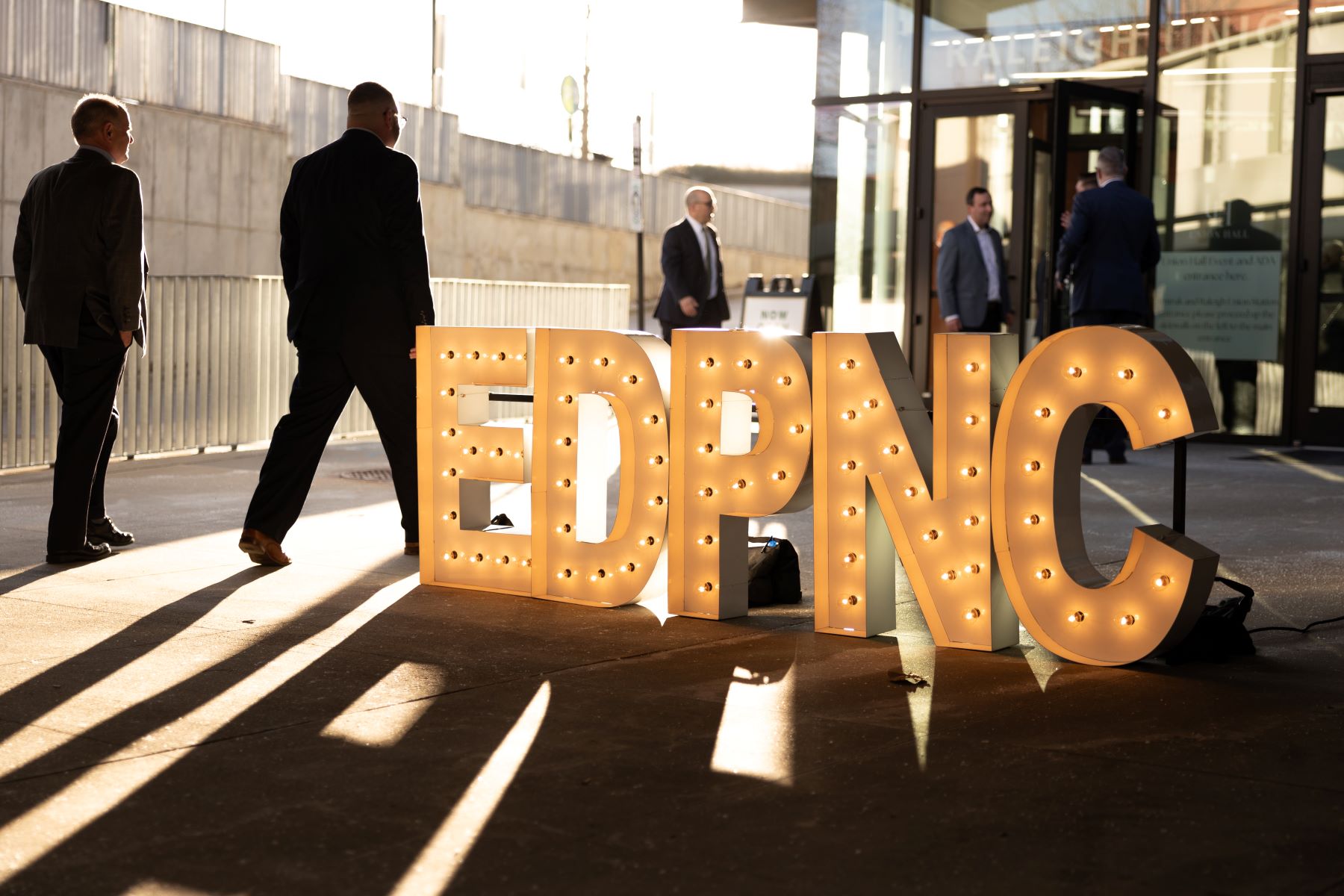 Marquee letters that spell 