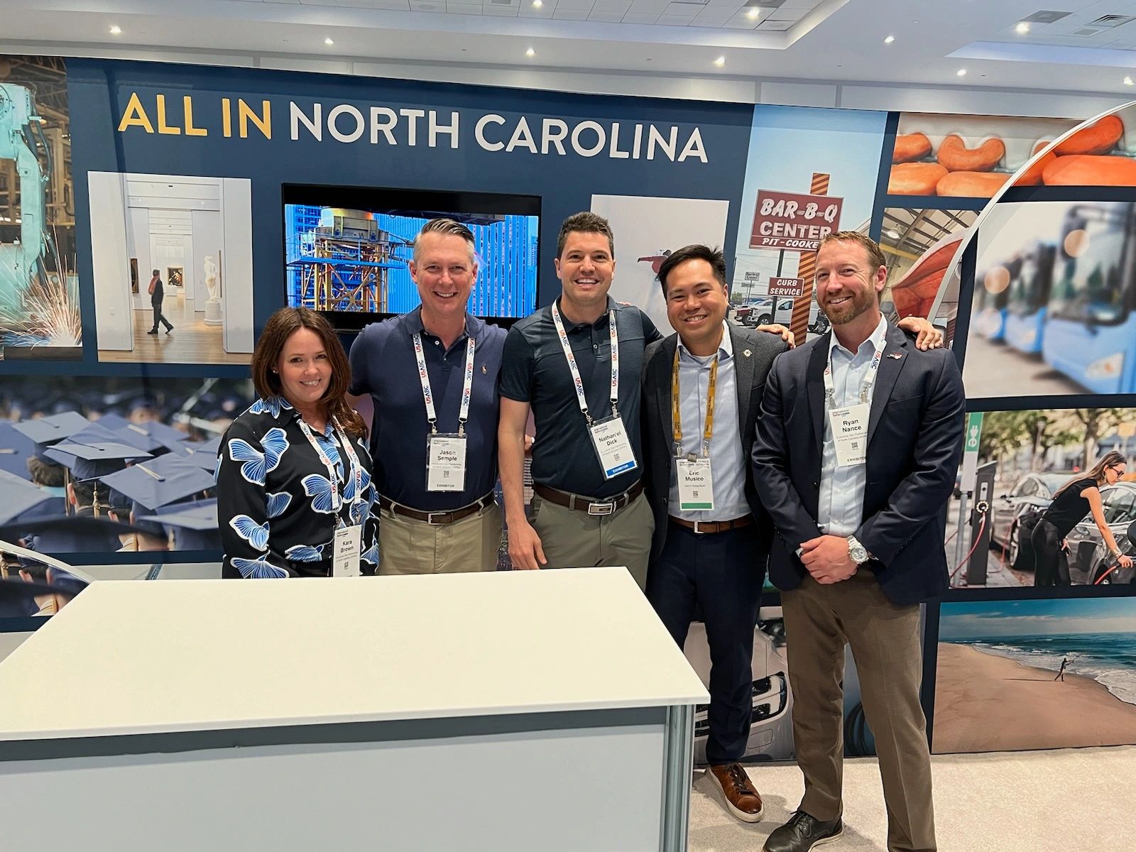 The EDPNC and partners at the International Battery Seminar trade show.