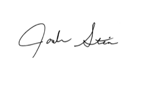 josh stein signature