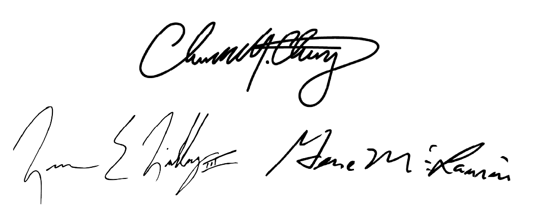 EDPNC Leadership Signatures