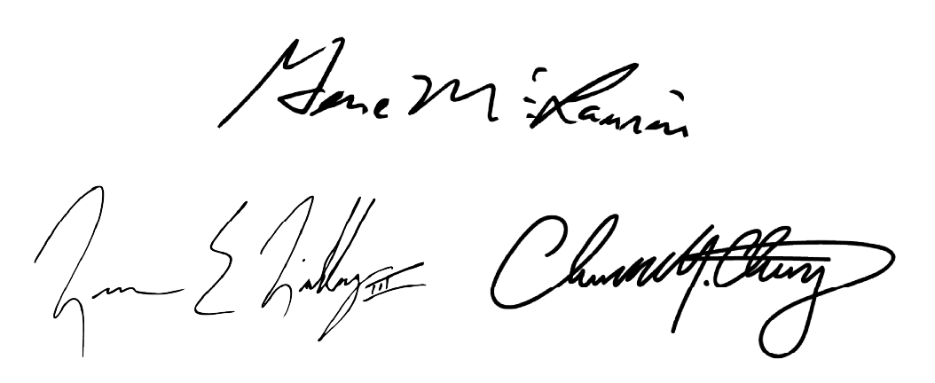 EDPNC Leadership Signatures