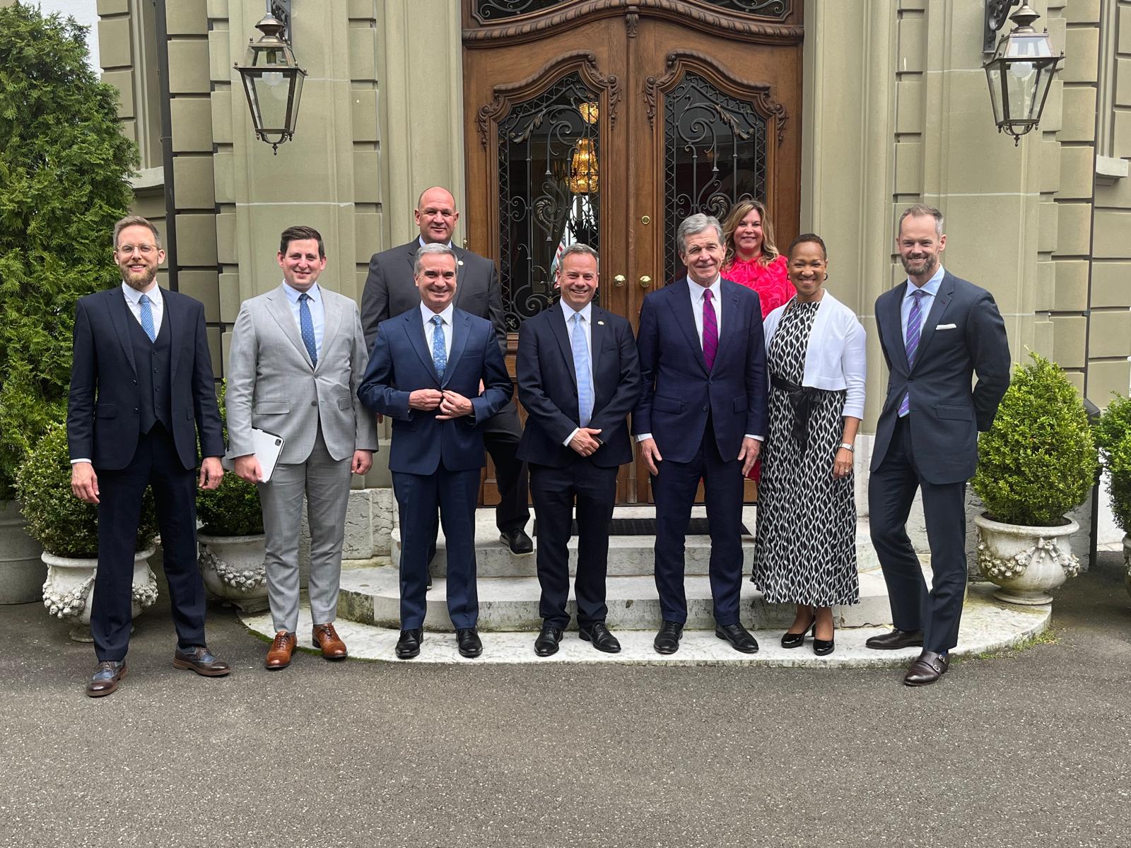 photo of NC leadership at US Embassy