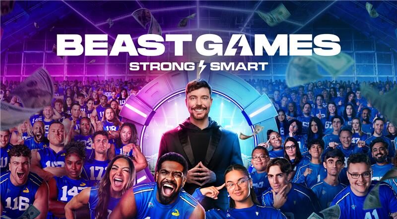Season 2 Promotional Cover for Beast Games, filmed in North Carolina