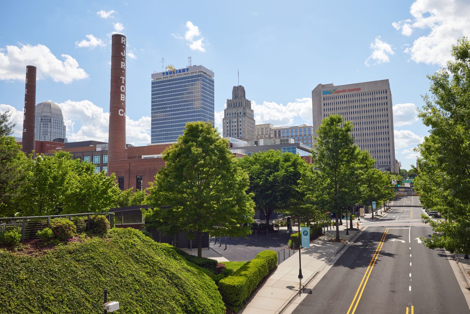 view of downtown winston-salem